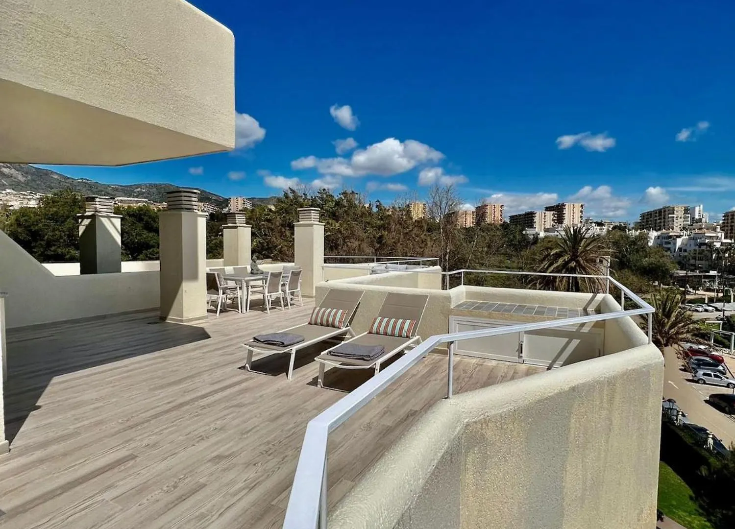 Apartment Luxury Condo Sea View Large Terrace Benalbeach Benalmadena